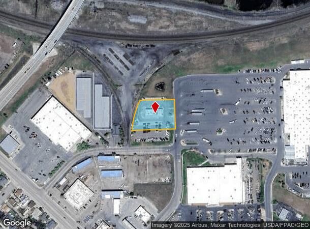130 N 3Rd St, Evanston, WY Parcel Map
