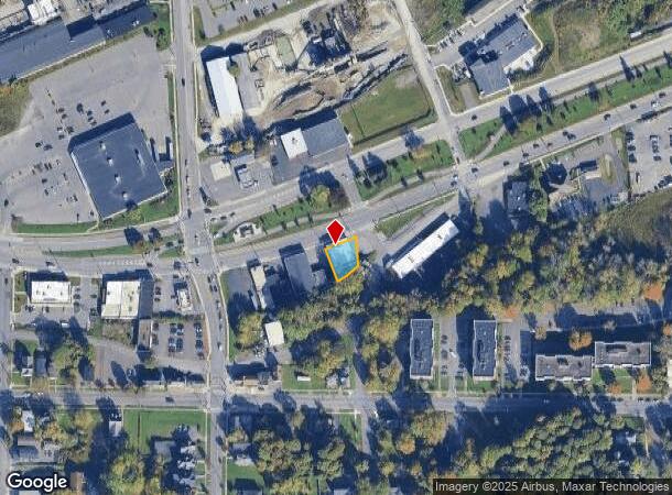  1732 Erie Blvd E, Syracuse, NY Parcel Map
