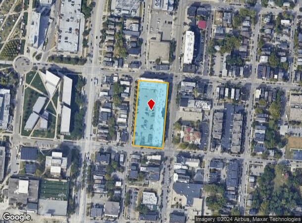  2801 Short Vine St, Cincinnati, OH Parcel Map