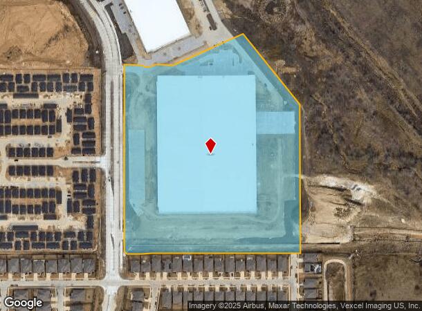 8200 Harmon Rd, Fort Worth, TX Parcel Map