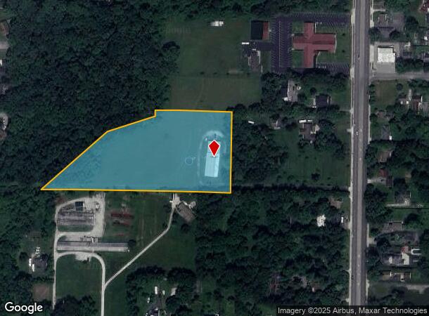  1524 Chester Blvd, Richmond, IN Parcel Map