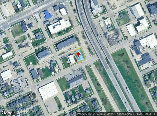  350 3Rd Ave Sw, Cedar Rapids, IA Parcel Map