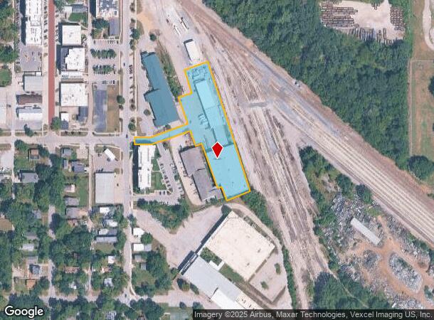 801 E 9Th St, Lawrence, KS Parcel Map