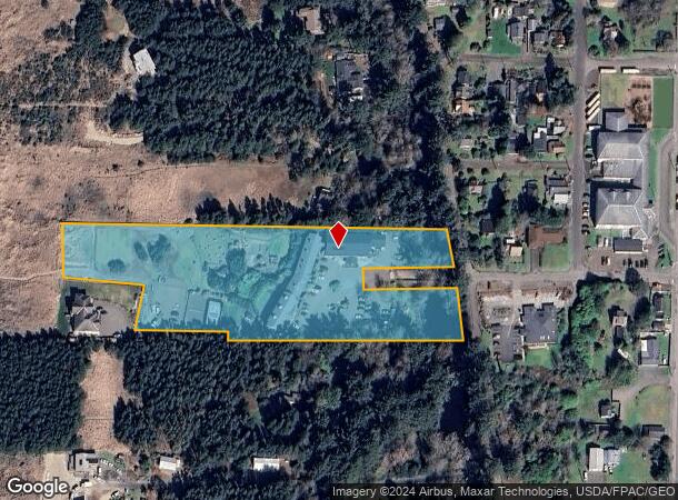  25517 Park Ave, Ocean Park, WA Parcel Map