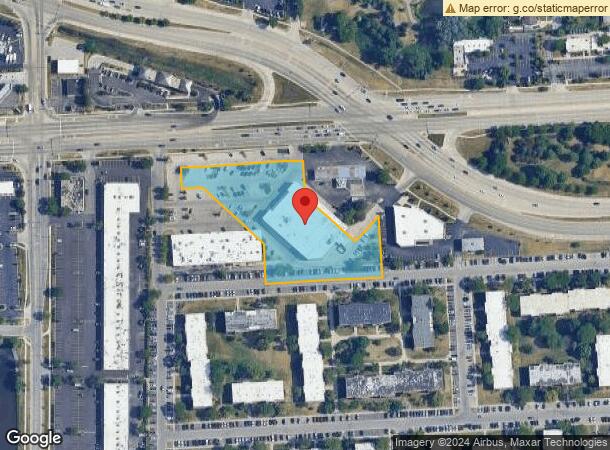  707-725 W Golf Rd, Hoffman Estates, IL Parcel Map