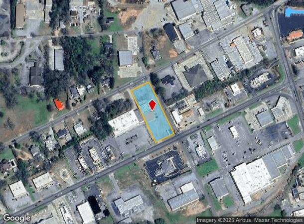  728 Battle St E, Talladega, AL Parcel Map