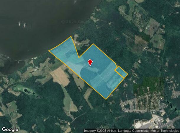  3542 Mathias Point Rd, King George, VA Parcel Map