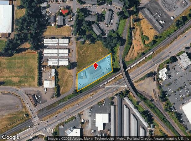 490 N Pine St, Canby, OR Parcel Map