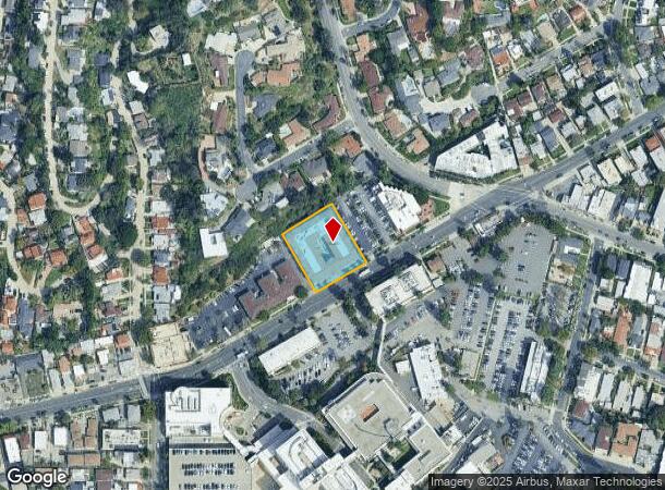 1551 E Chevy Chase Dr, Glendale, CA Parcel Map
