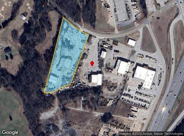  105 Piedmont Rd, Piedmont, SC Parcel Map