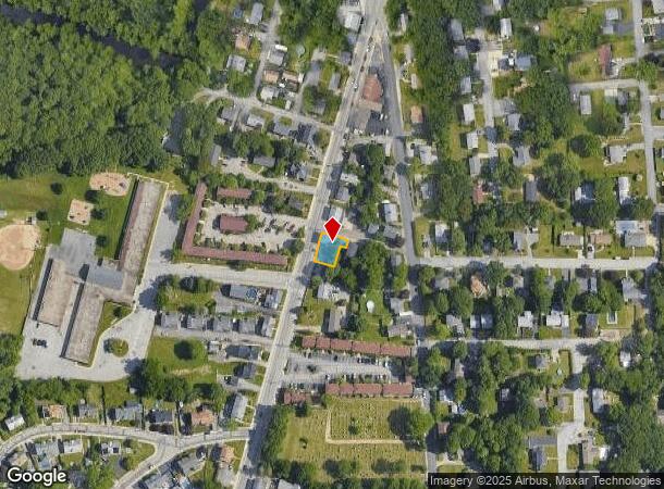 1572 Main St, West Warwick, RI Parcel Map