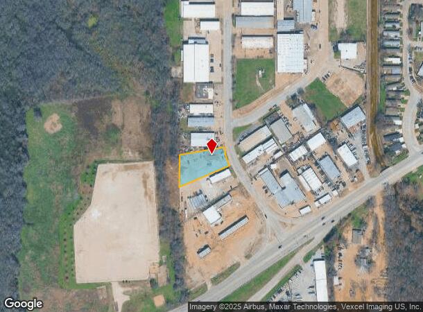 312 W Fork Dr, Arlington, TX Parcel Map