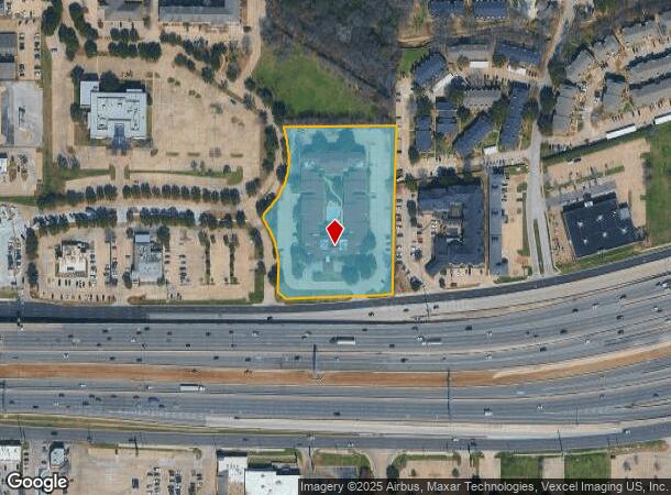 2201 Airport Fwy, Bedford, TX Parcel Map