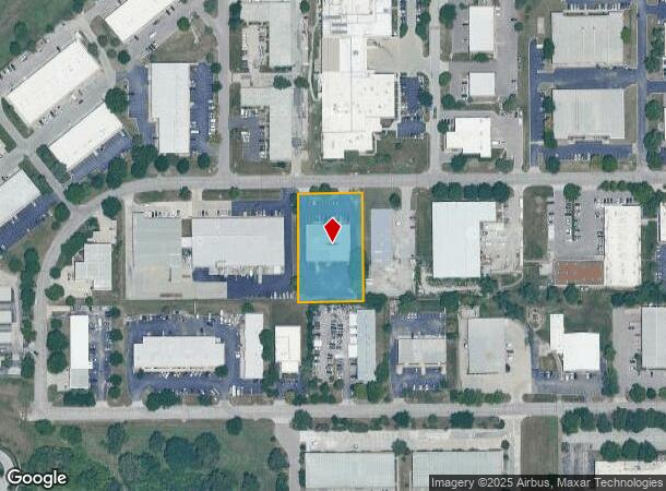  13835 W 107Th St, Lenexa, KS Parcel Map