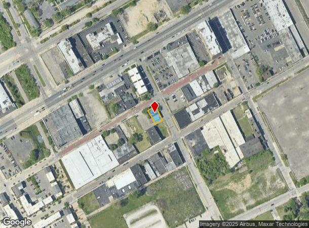  289 Saint Aubin St, Detroit, MI Parcel Map