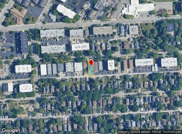 1465 Ashland Ave, Des Plaines, IL Parcel Map