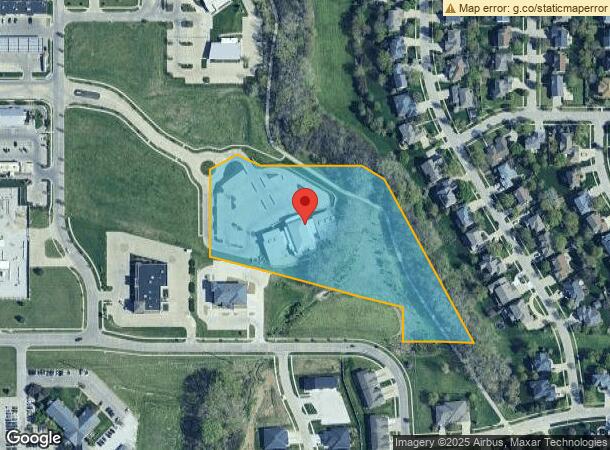  8550 Cuthills Cir, Lincoln, NE Parcel Map