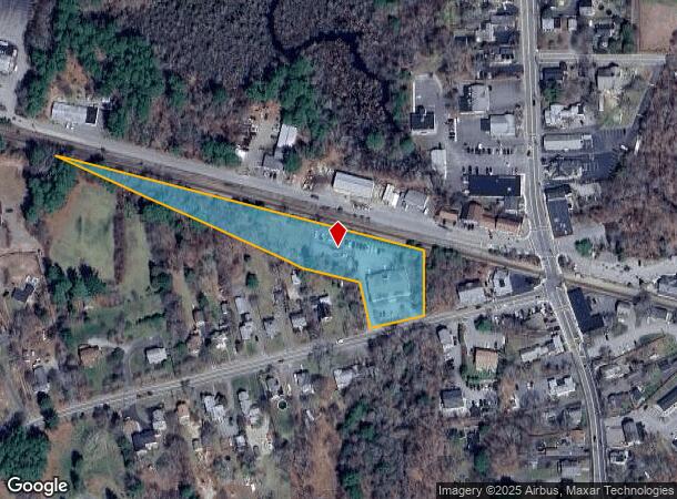  68 Evergreen St, Kingston, MA Parcel Map