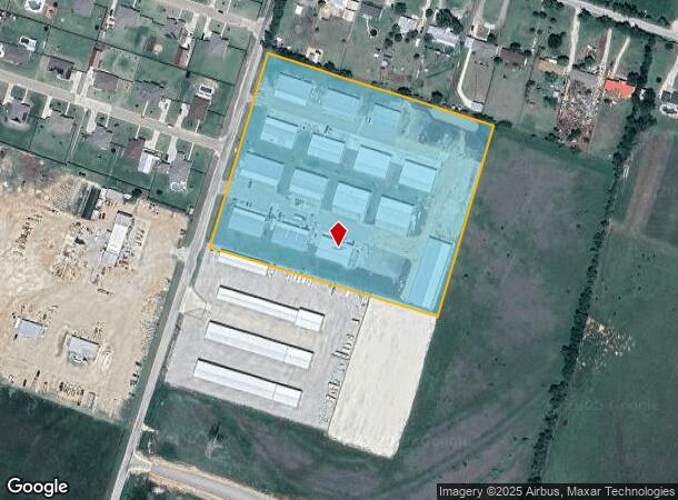  2613 Howard Loop, Salado, TX Parcel Map