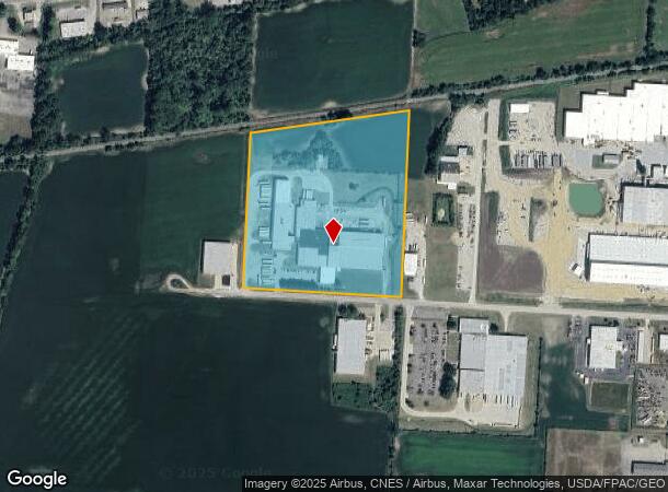 2109 Commerce St, Lancaster, OH Parcel Map