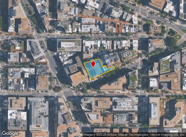  1725 Rhode Island Ave Nw, Washington, DC Parcel Map