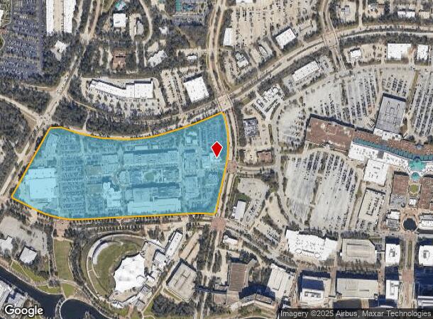 9595 Six Pines Dr, Spring, TX Parcel Map