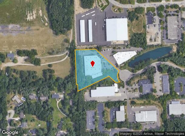  8700 Boulder Ct, Walled Lake, MI Parcel Map