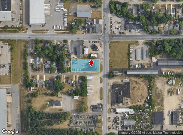 7645 Division Ave S, Grand Rapids, MI Parcel Map