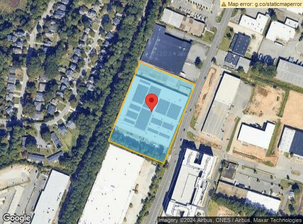  2315 Atlantic Ave, Raleigh, NC Parcel Map