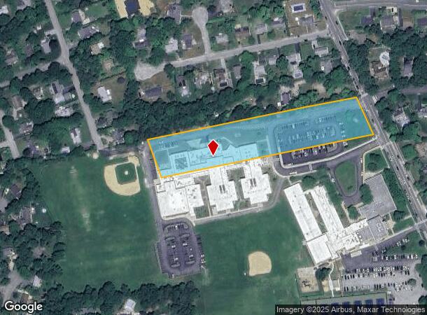 70 Ponquogue Ave, Hampton Bays, NY Parcel Map