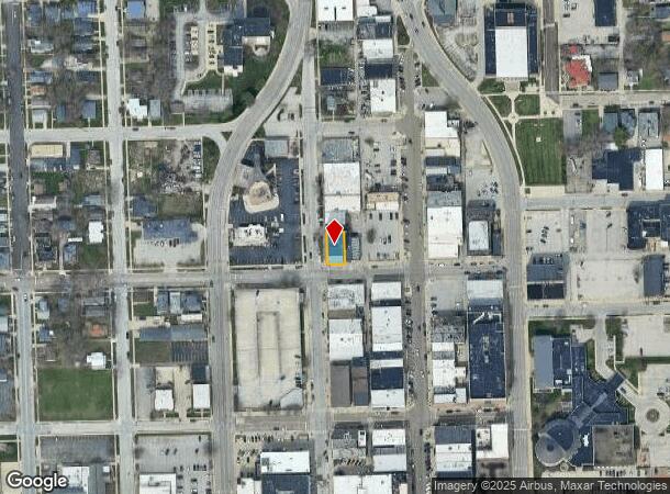  109 W Market St, Bloomington, IL Parcel Map