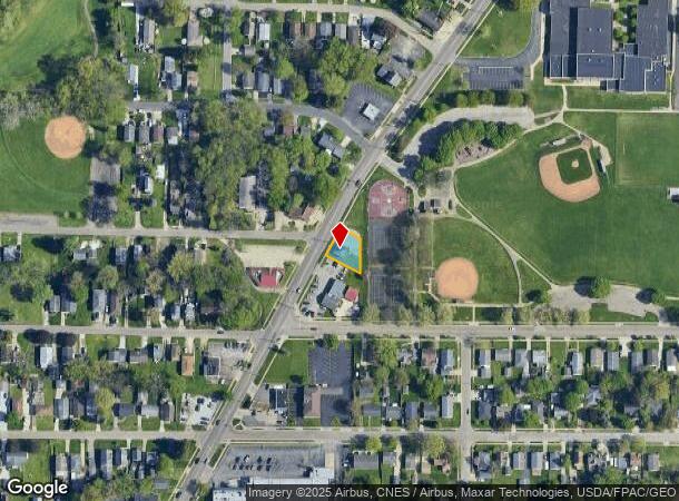  2071 East Ave, Akron, OH Parcel Map