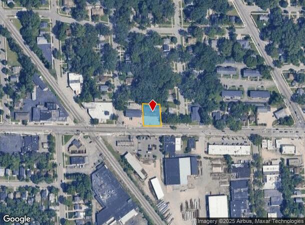  1211 Burton St Se, Grand Rapids, MI Parcel Map
