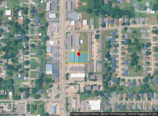 1142 N Main St, Newcastle, OK Parcel Map