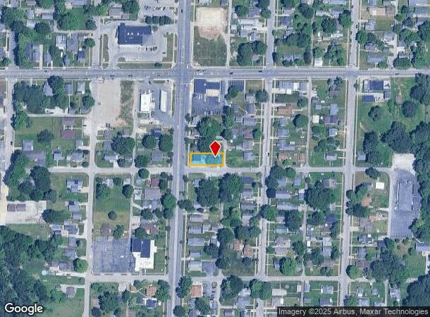  20 E Pine St, Anderson, IN Parcel Map