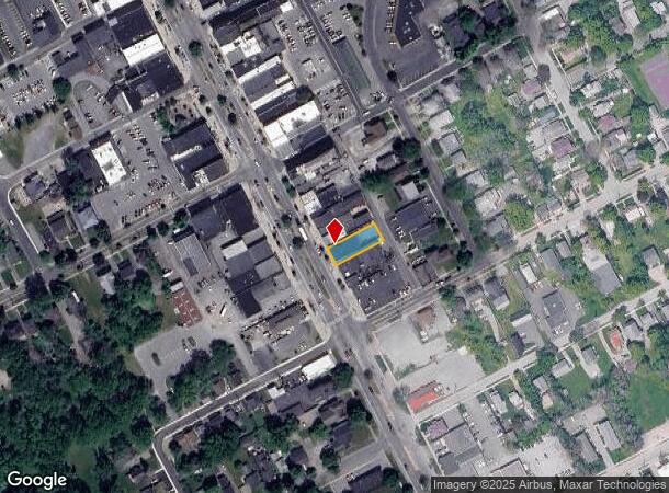 233 S Main St, Canandaigua, NY Parcel Map