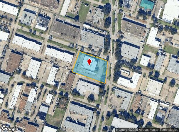  10998 S Wilcrest Dr, Houston, TX Parcel Map
