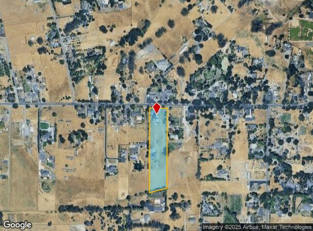 1285 Skillman Ln, Petaluma, CA Parcel Map