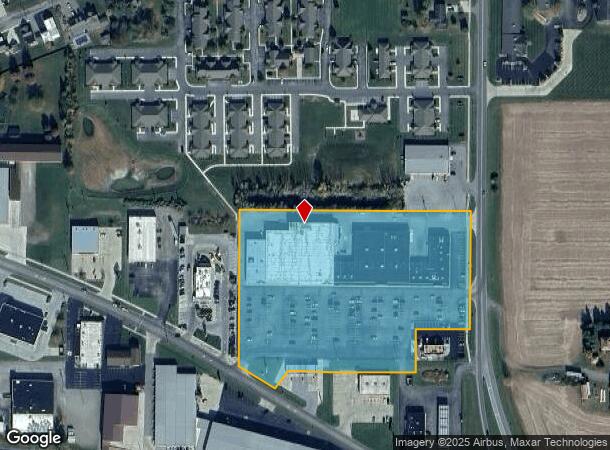 1102 Elida Ave, Delphos, OH Parcel Map