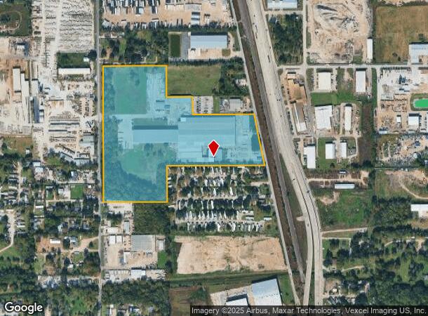  14031 W Hardy Rd, Houston, TX Parcel Map
