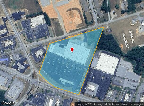  901 E Main St, Laurens, SC Parcel Map