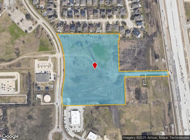 2101 Humble Dr, Seabrook, TX Parcel Map