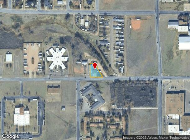  1314 W Kentucky Ave, Pampa, TX Parcel Map