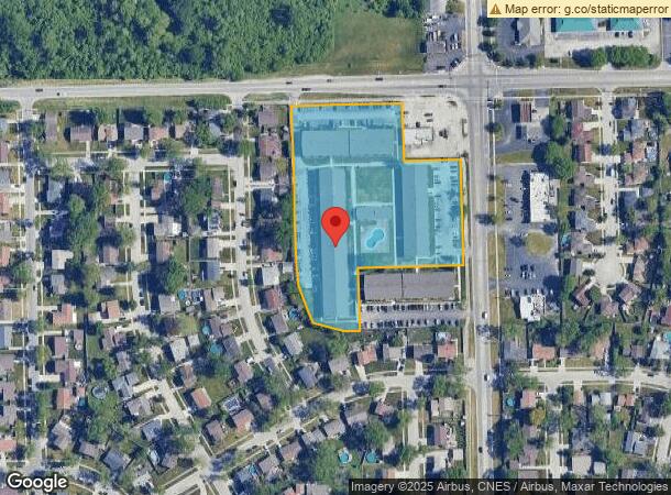  14730 Central Ave, Oak Forest, IL Parcel Map