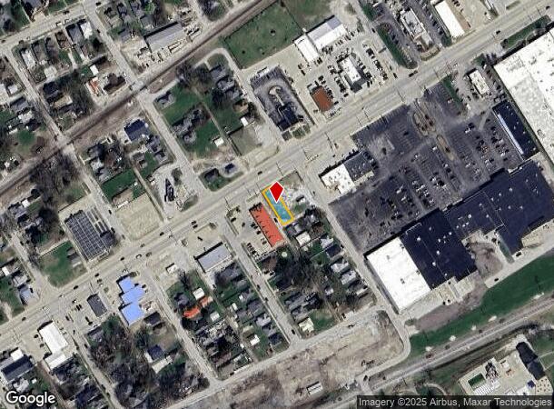 N 6Th St, Vincennes, IN Parcel Map