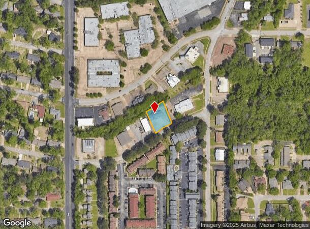 2002 Sybil Ln, Tyler, TX Parcel Map