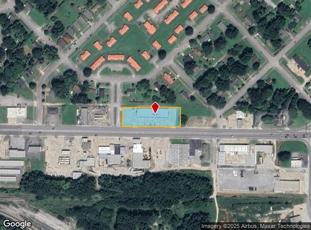 701 E 2Nd St, Sheffield, AL Parcel Map