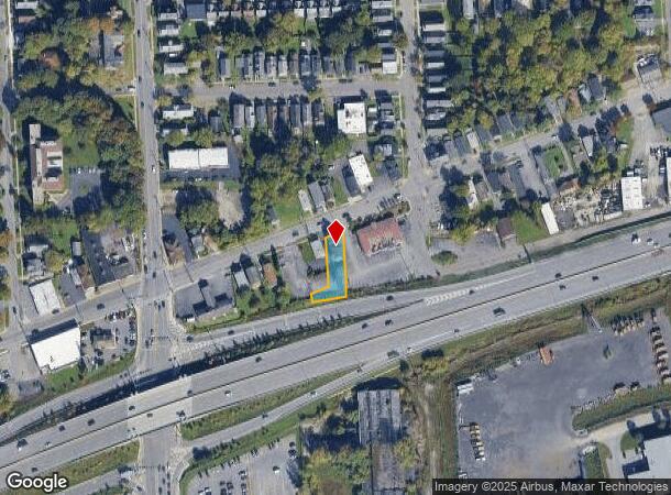  1354 Burnet Ave, Syracuse, NY Parcel Map