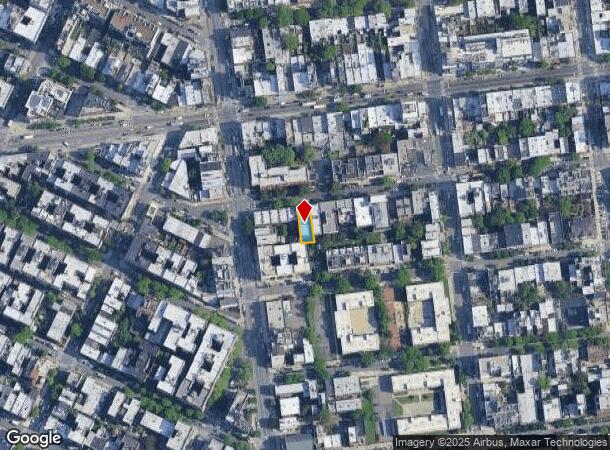  14 Maujer St, Brooklyn, NY Parcel Map