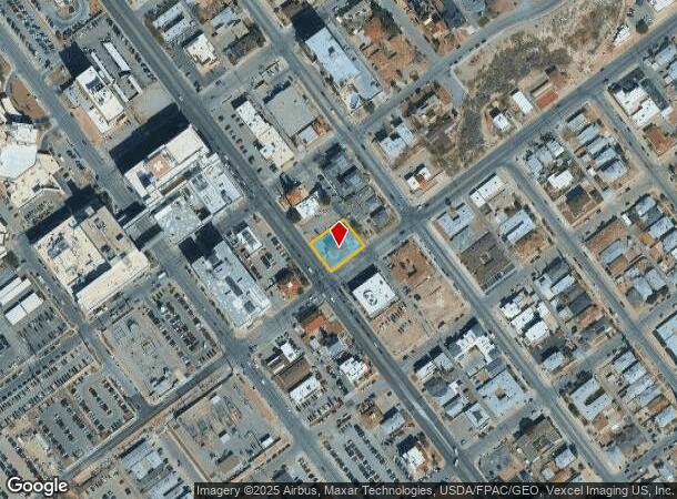 1700 N Mesa St, El Paso, TX Parcel Map